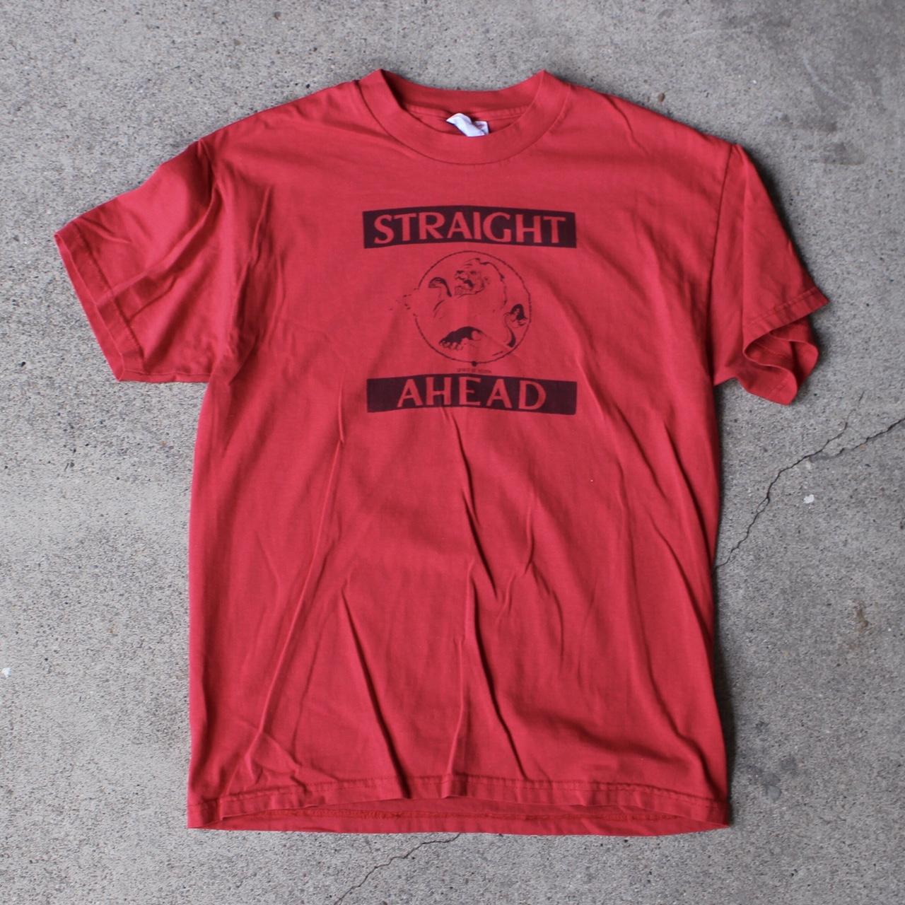 vegan straight edge GATHER Tシャツ medium