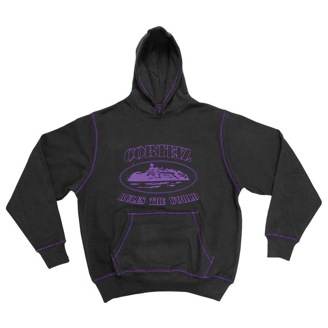 Corteiz Superior Royale Zip Hoodie Baby Blue