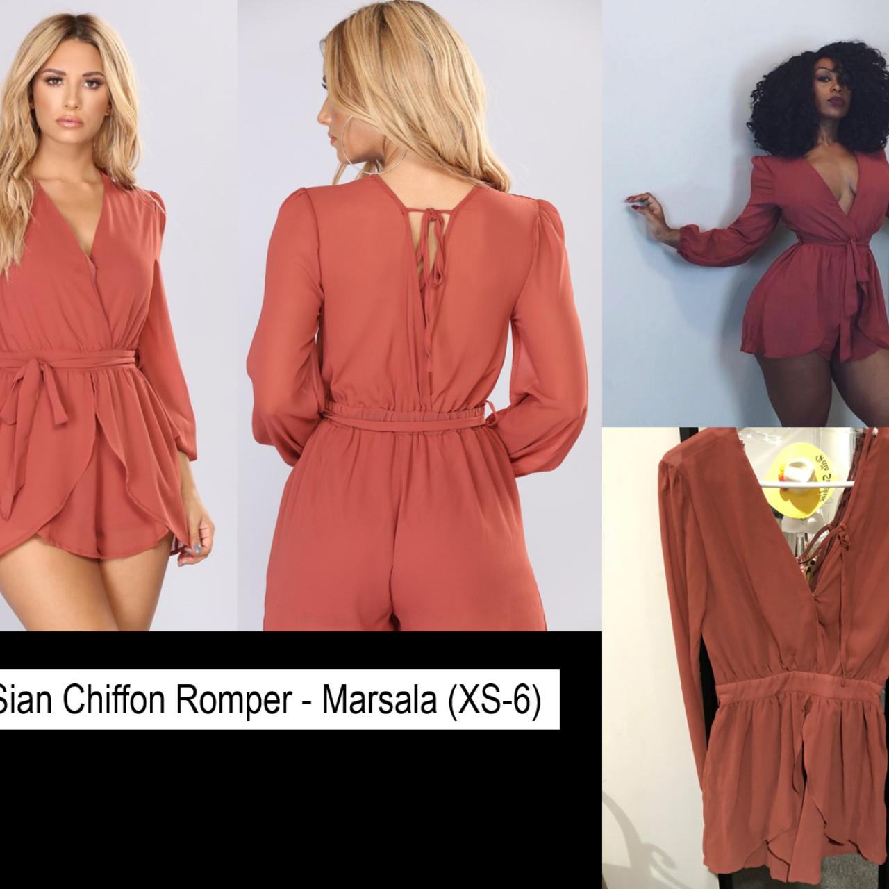 Sian 2025 chiffon romper