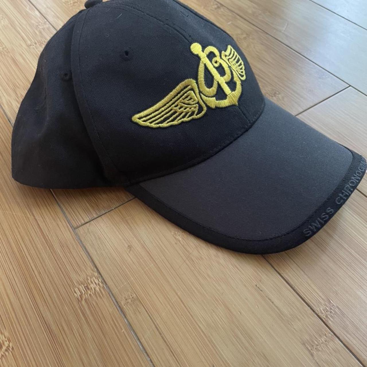 Breitling Men's Navy and Gold Hat (2)