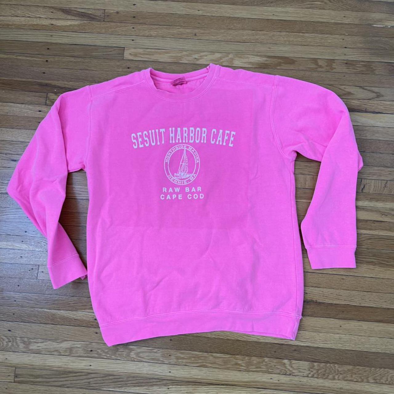 Cape Cod sesuit harbor cafe Sweatshirt