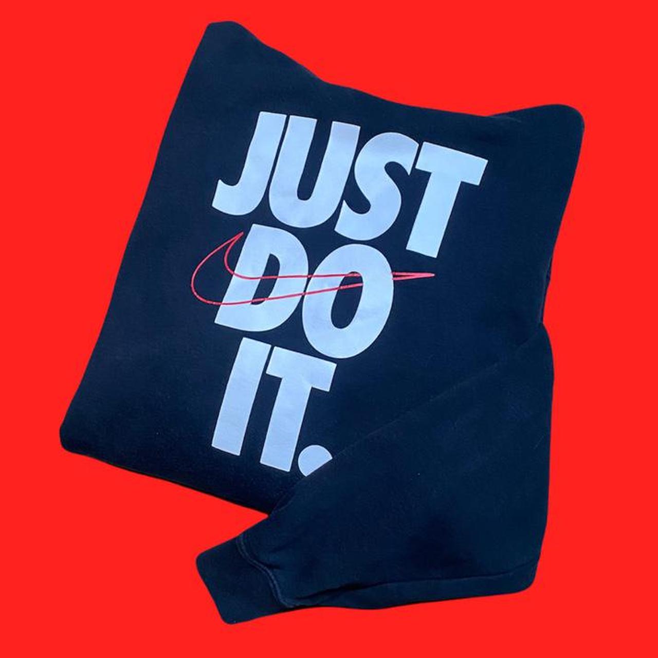 mens nike just do it hoodie