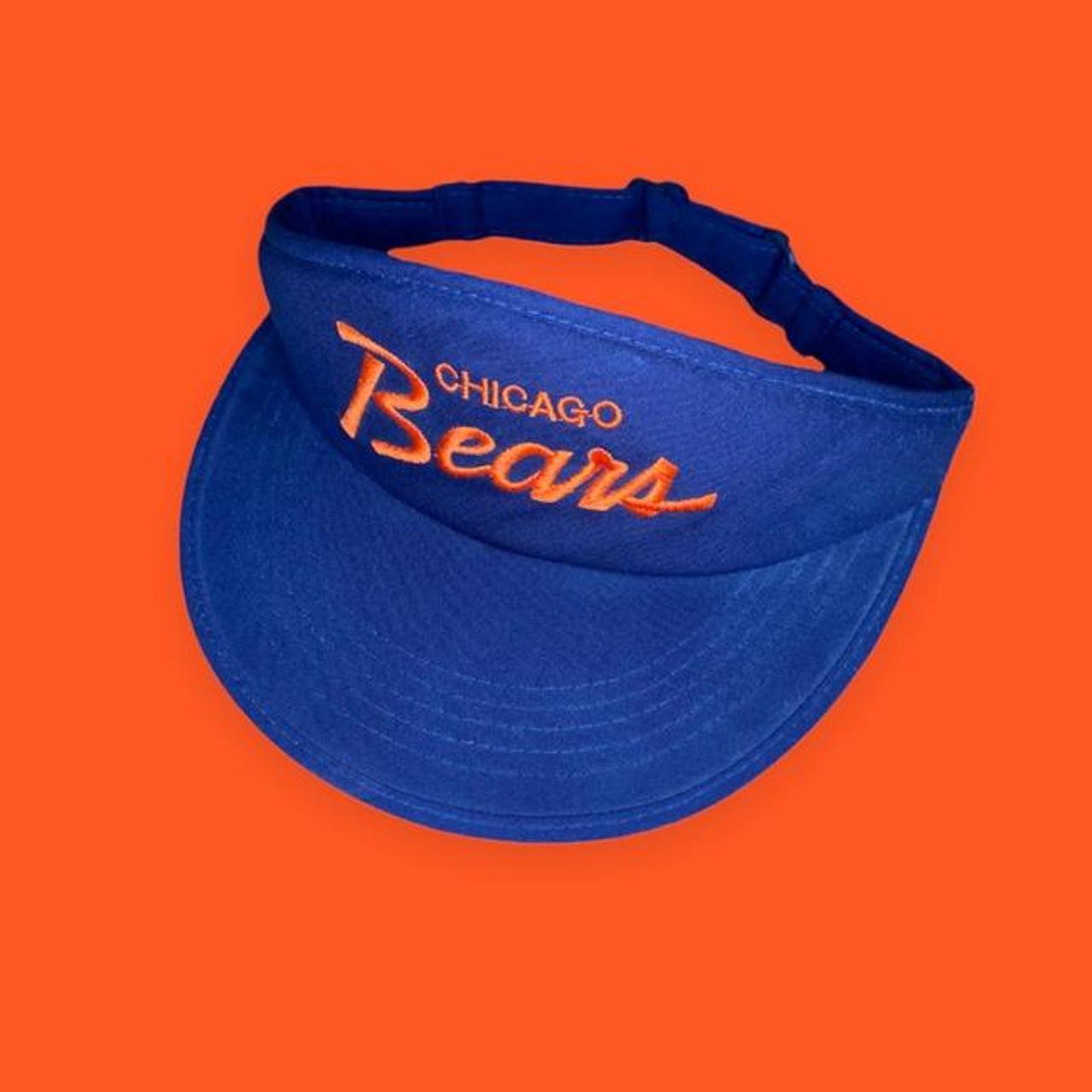 Vintage Chicago Bears Script Visor Cap! 