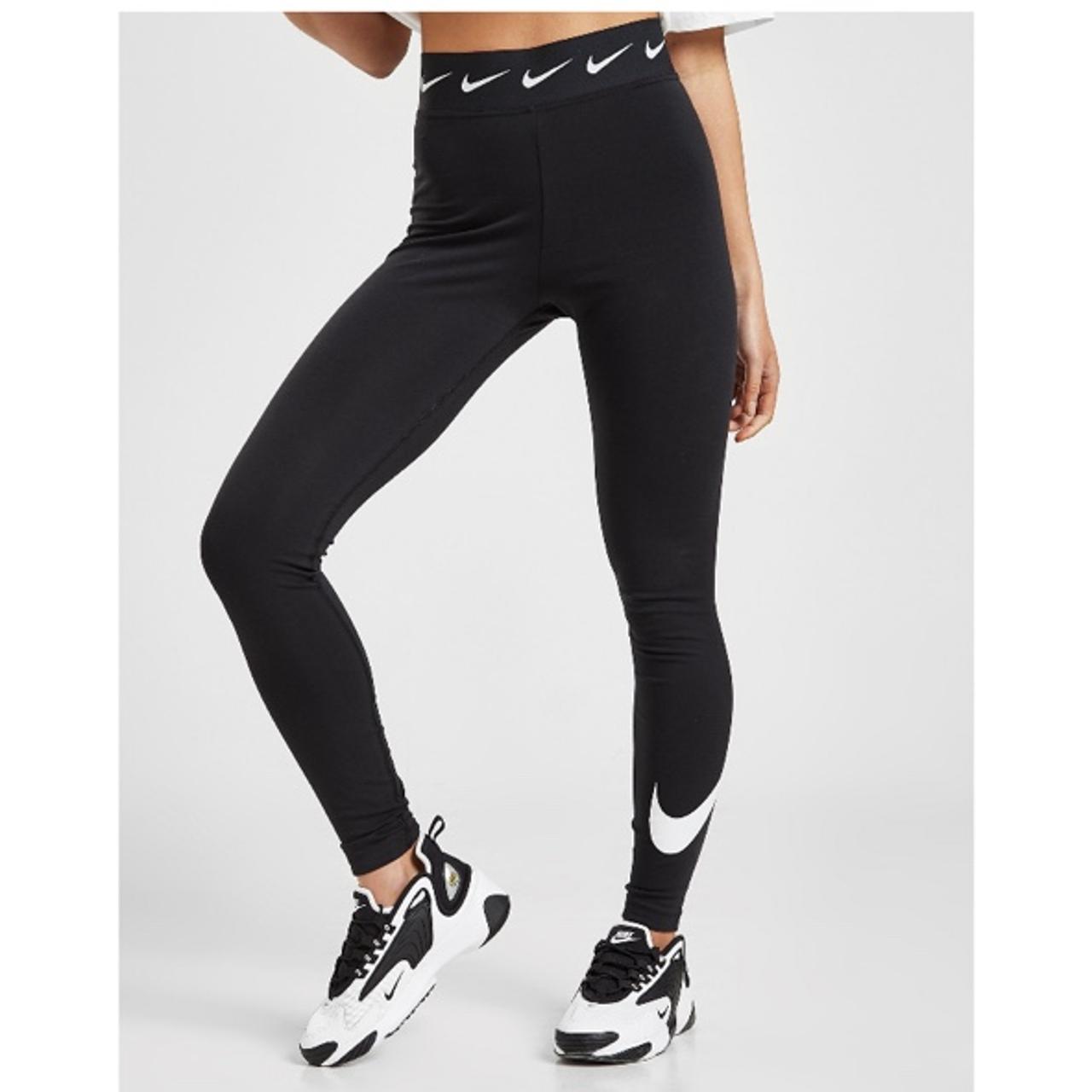 Nike High Waisted Single Swoosh Depop