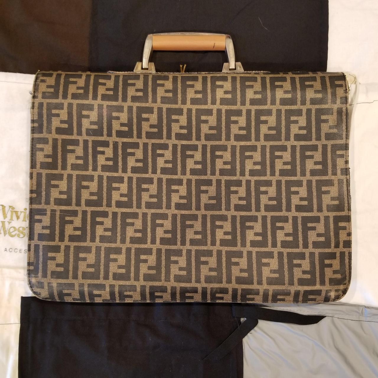 Fendi Monogrammed shopper bag, Men's Bags