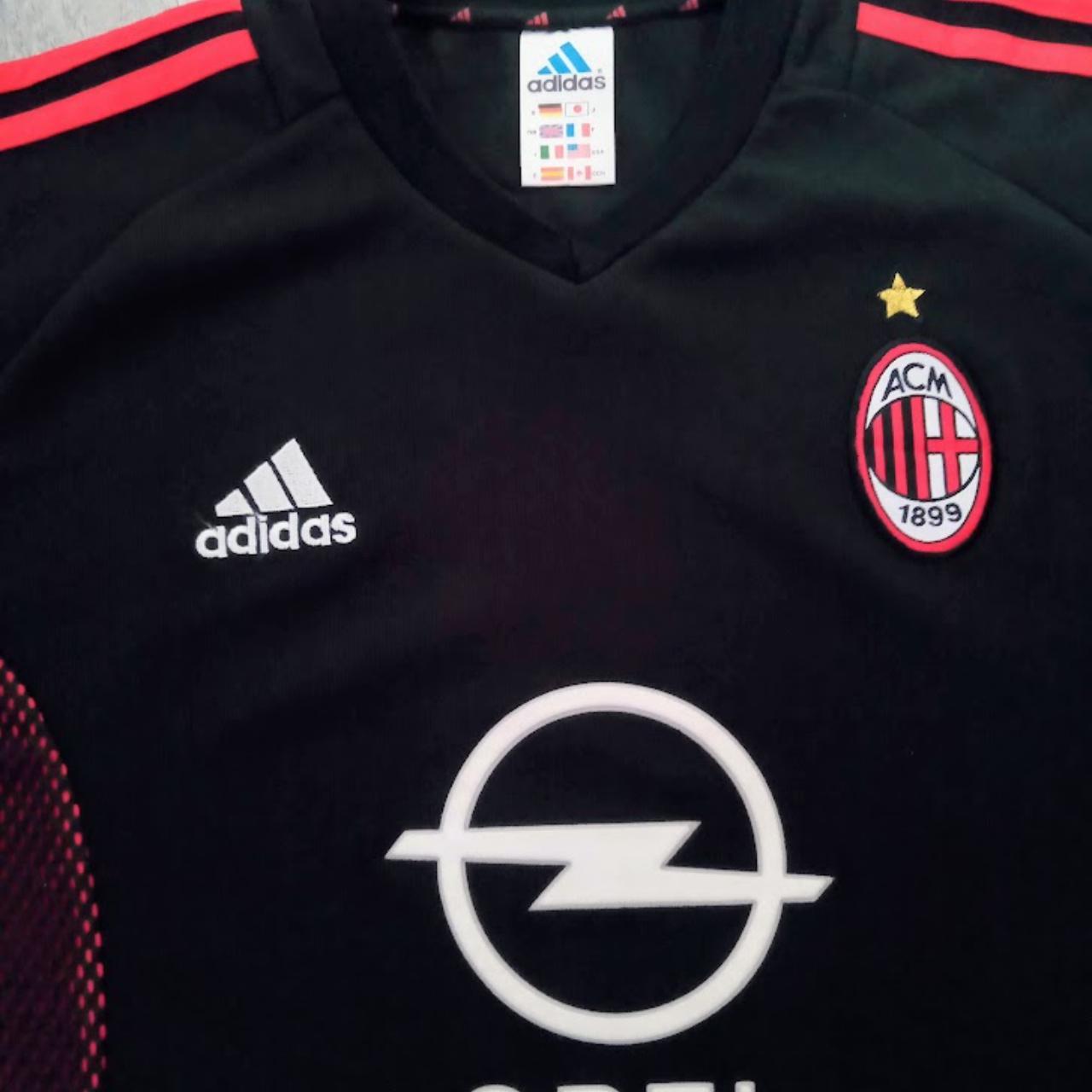 Authentic Third AC Milan football shirt Condition... - Depop