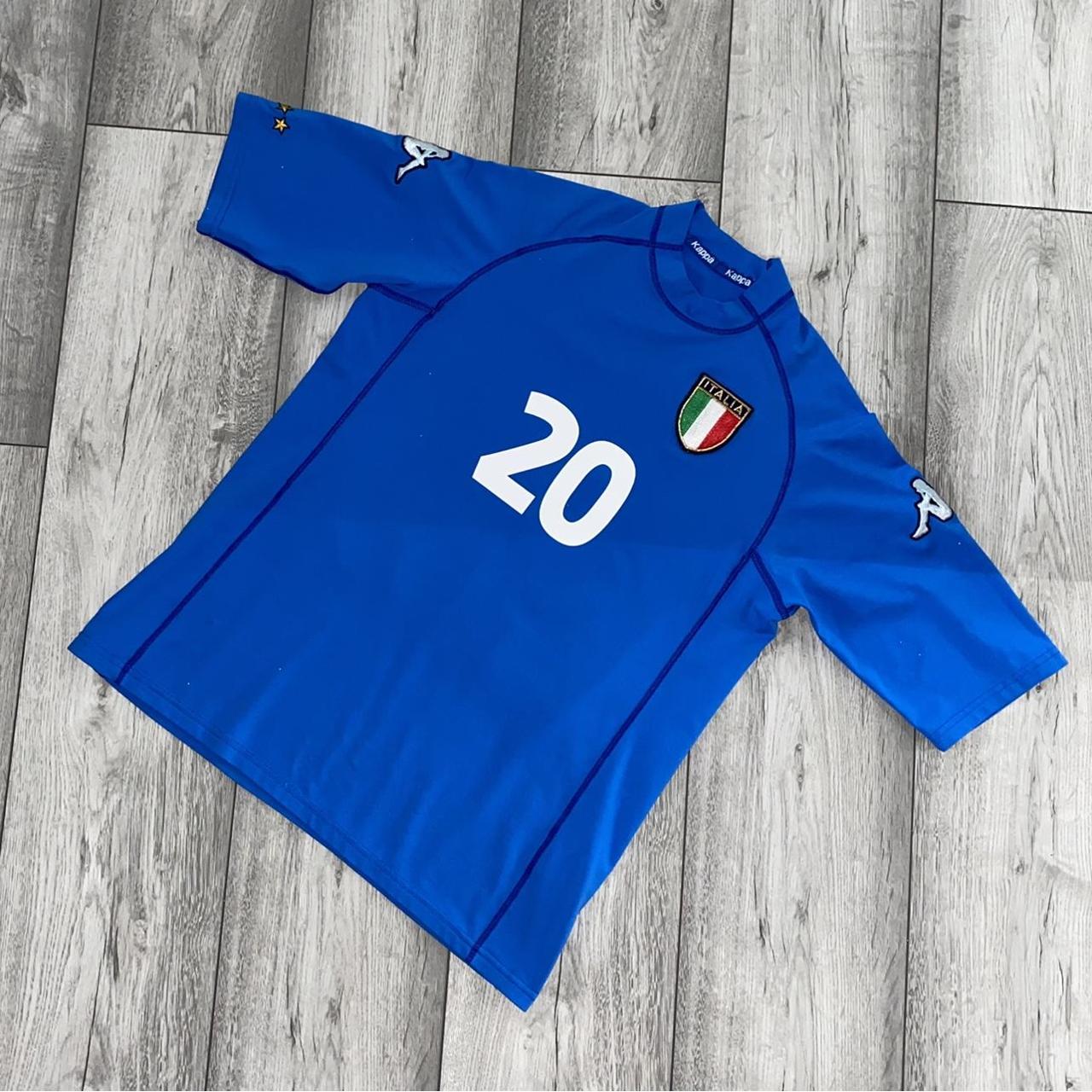 Authentic Italy Home football shirt Condition (USED)... Depop