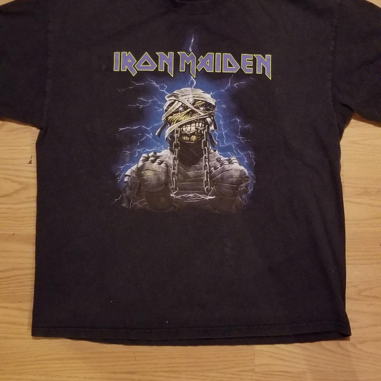 vintage 2005 iron maiden powerslave tour shirt. | Depop, image size:1280x1280