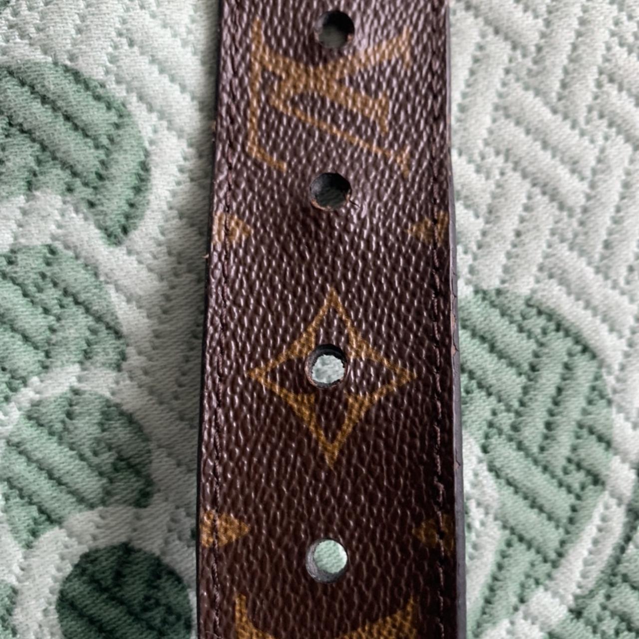 Cintura Louis Vuitton da uomo originale, in pelle, - Depop