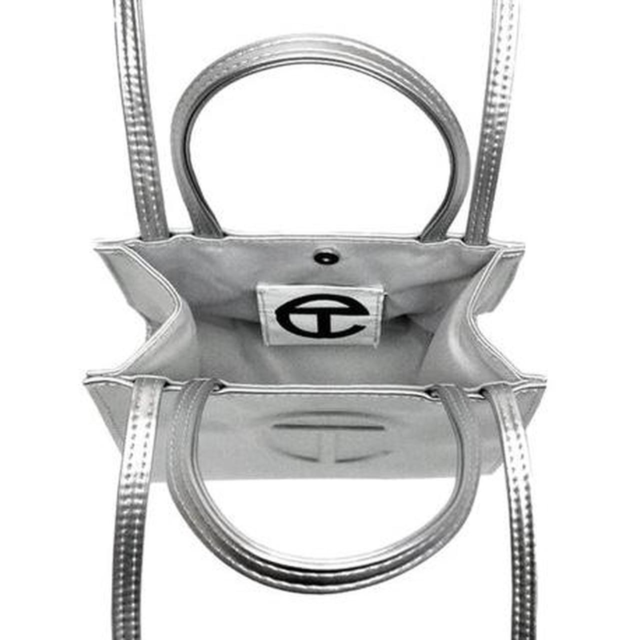 SMALL SILVER TELFAR BAG 🔥 The receipt from the... Depop