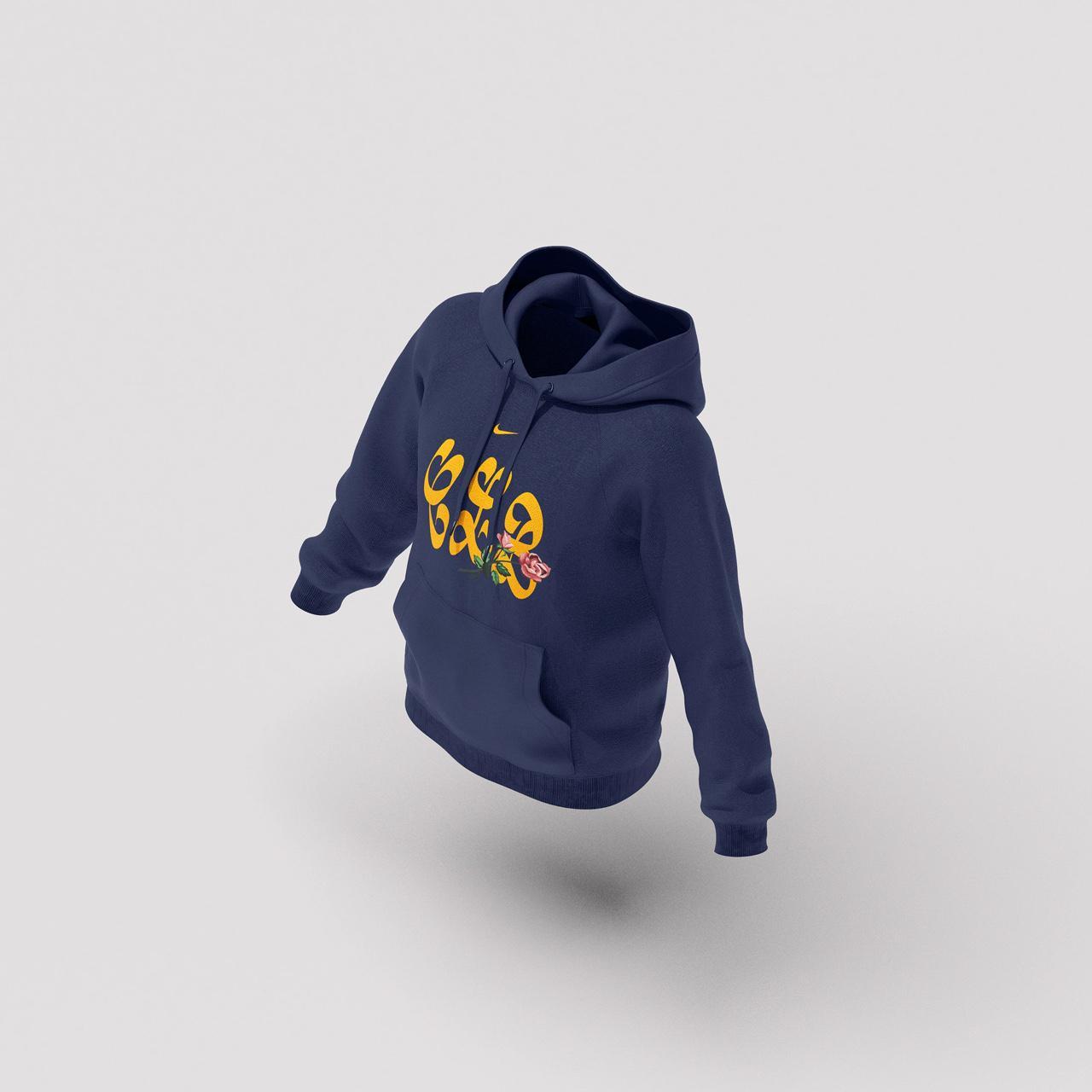 nocta navy hoodie