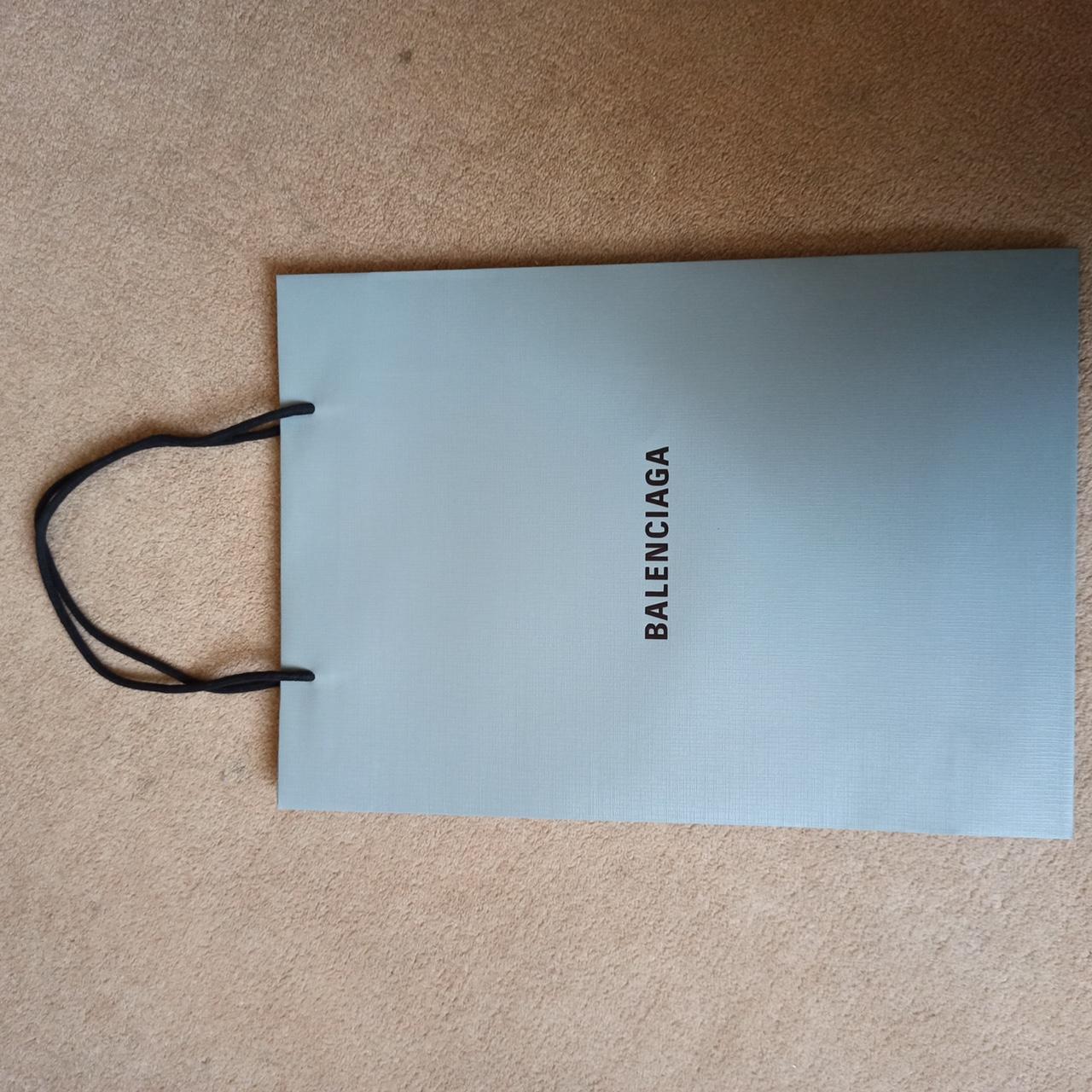 Balenciaga gift bag Balenciaga carrier bag 32x10x45