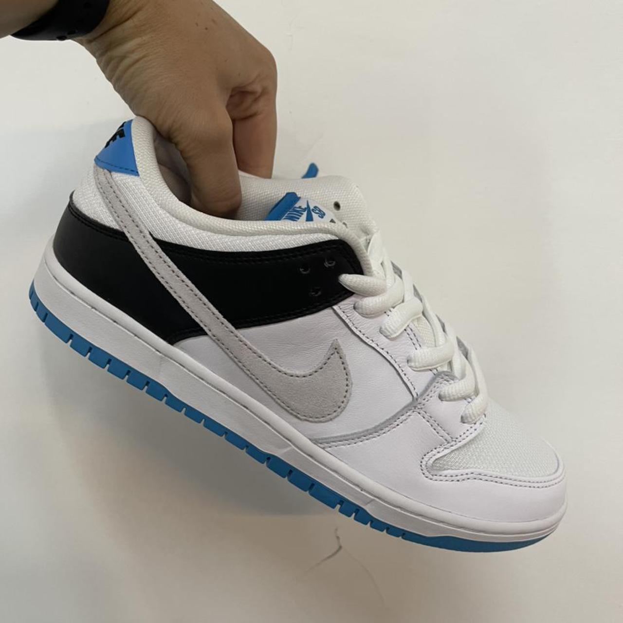 dunk low sb laser blue