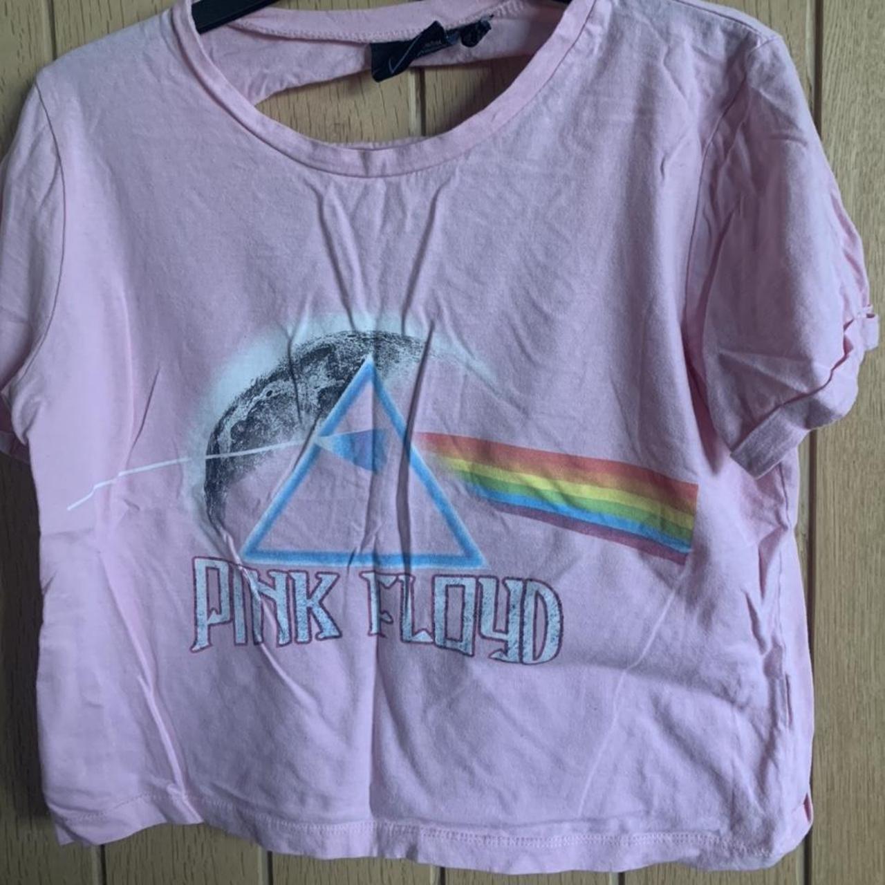 Pink floyd Primark Cropped t-shirt - Depop