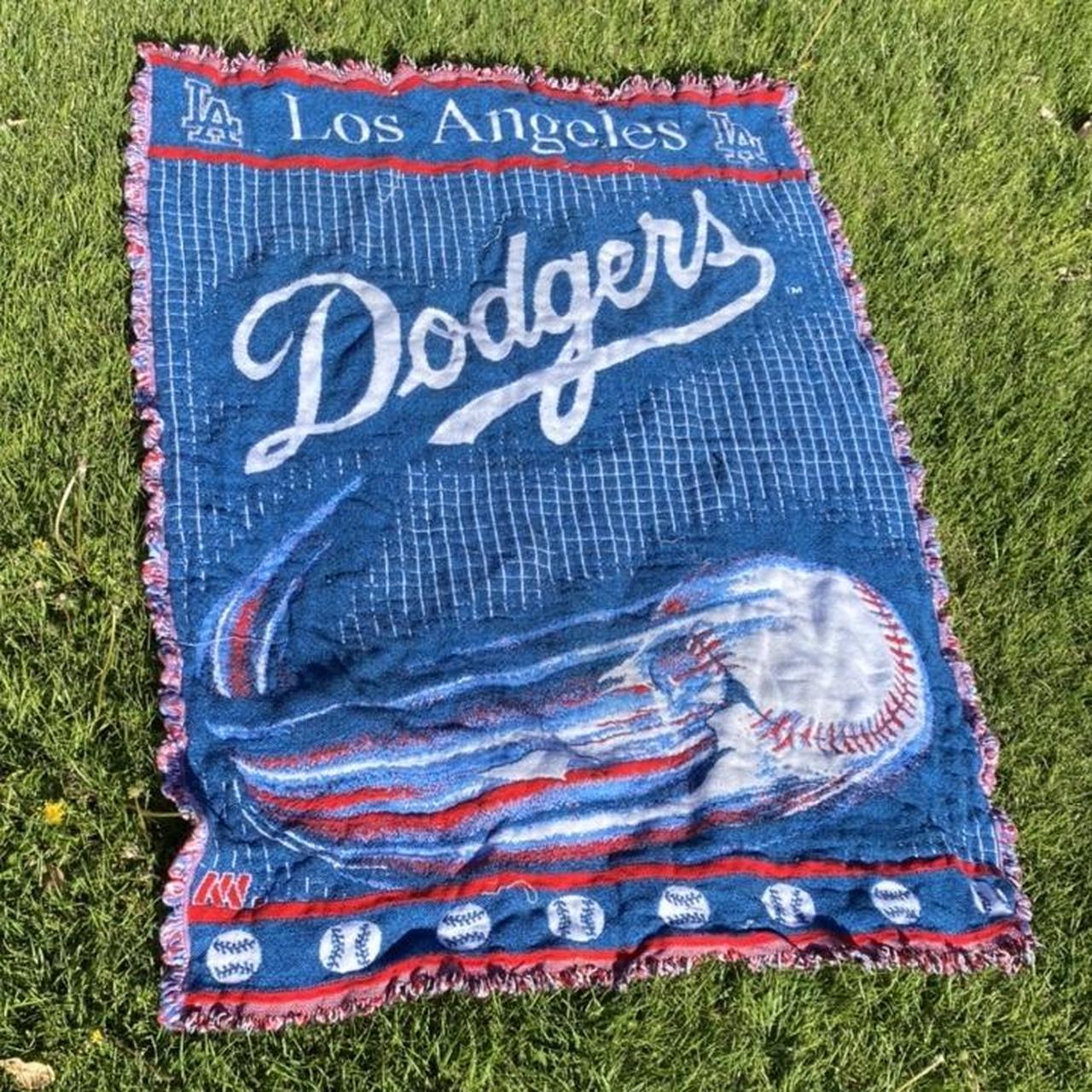 H – Los Angeles Dodgers Mickey Dn Quilt Blanket – DovePrints