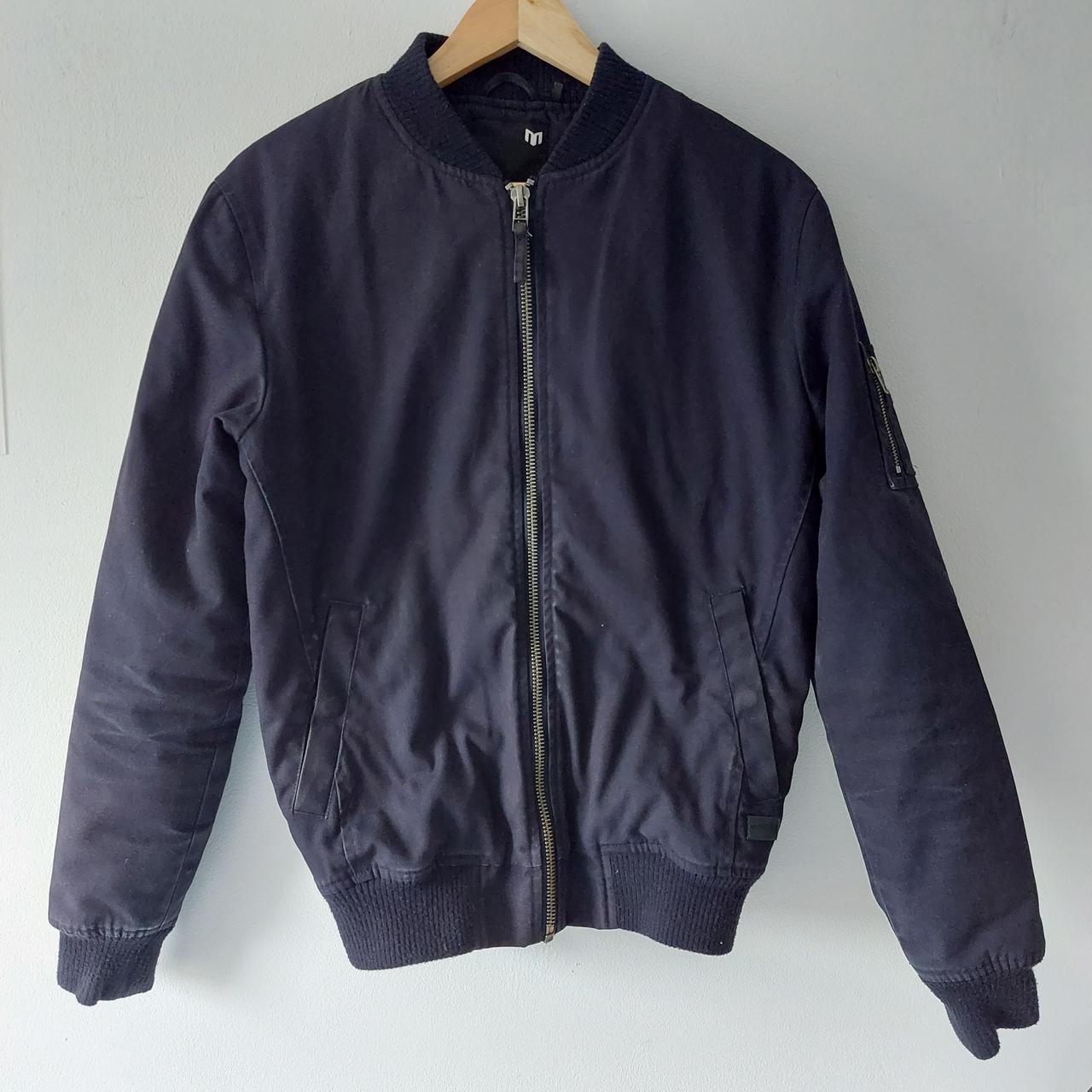 Men's Navy Jacket | Depop