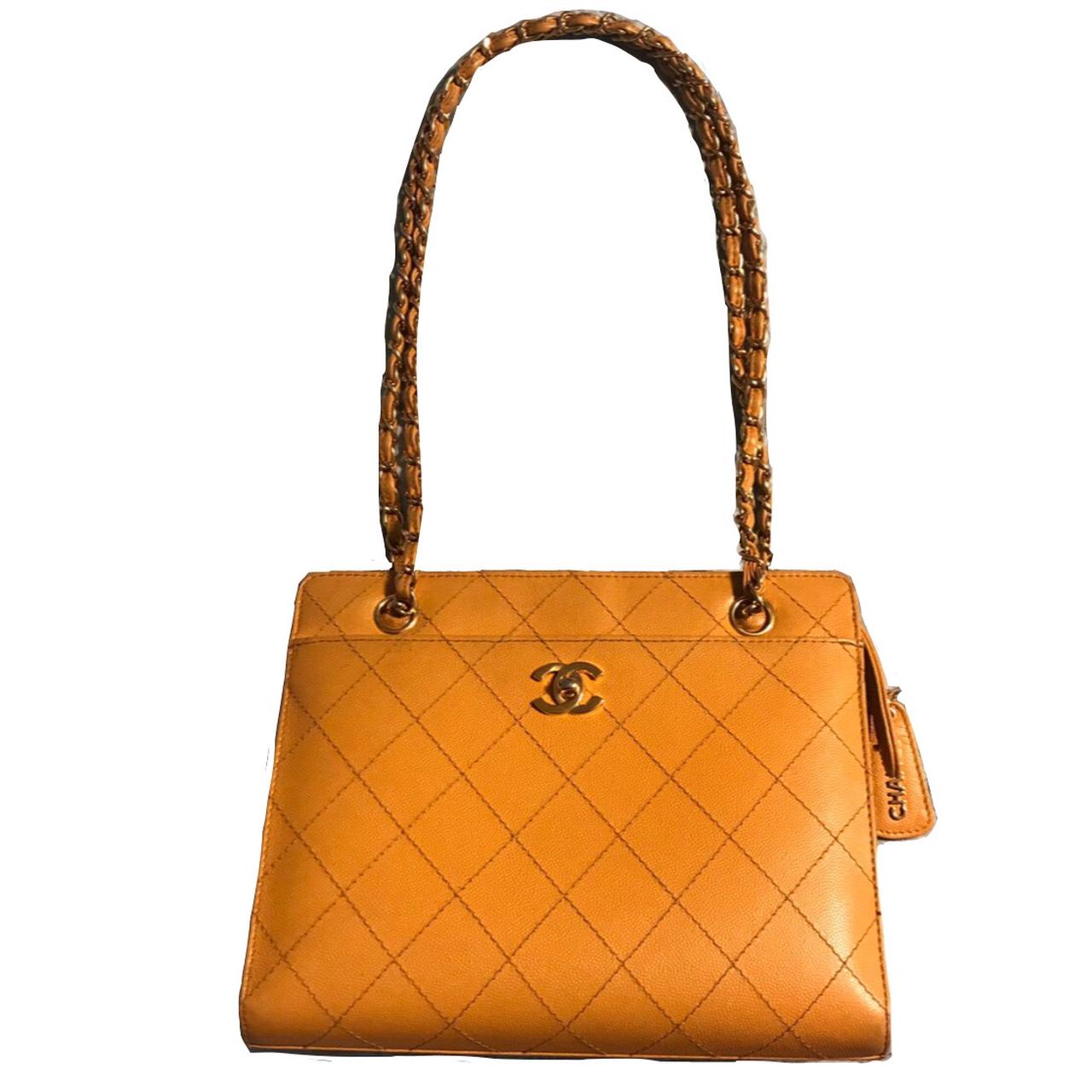Chanel Yellow Bijoux Chain Tassel Bag
