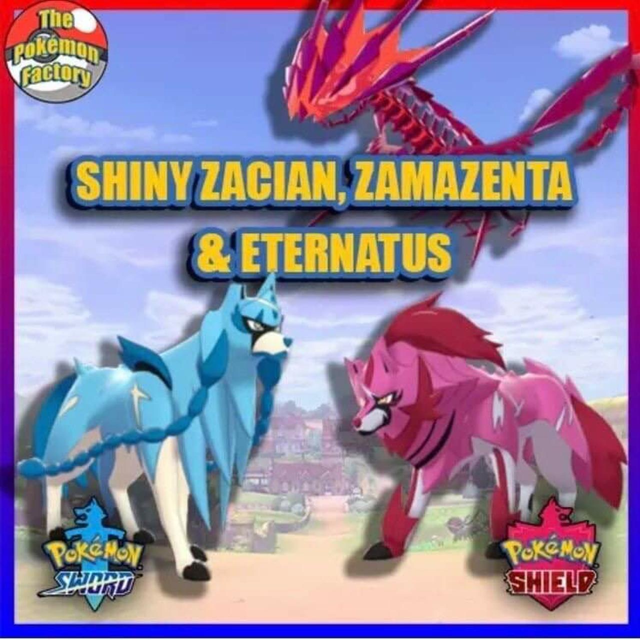 When you got Shiny Zacian, Shiny Zamazenta, Shiny Eternatus, Shiny