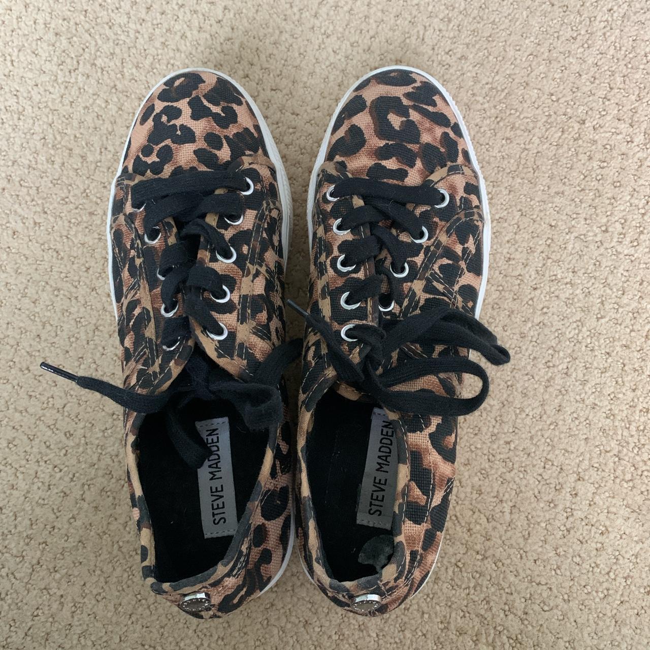 steve madden platform sneakers cheetah