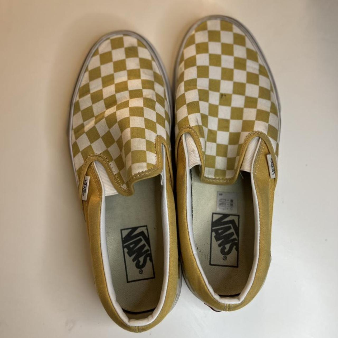 checkered vans size 9 womens