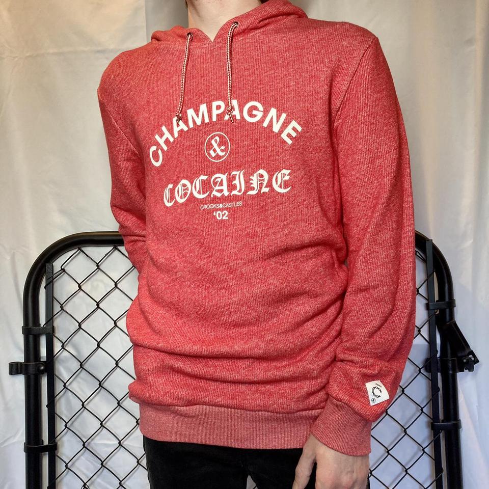 Crooks and shop castles red hoodie