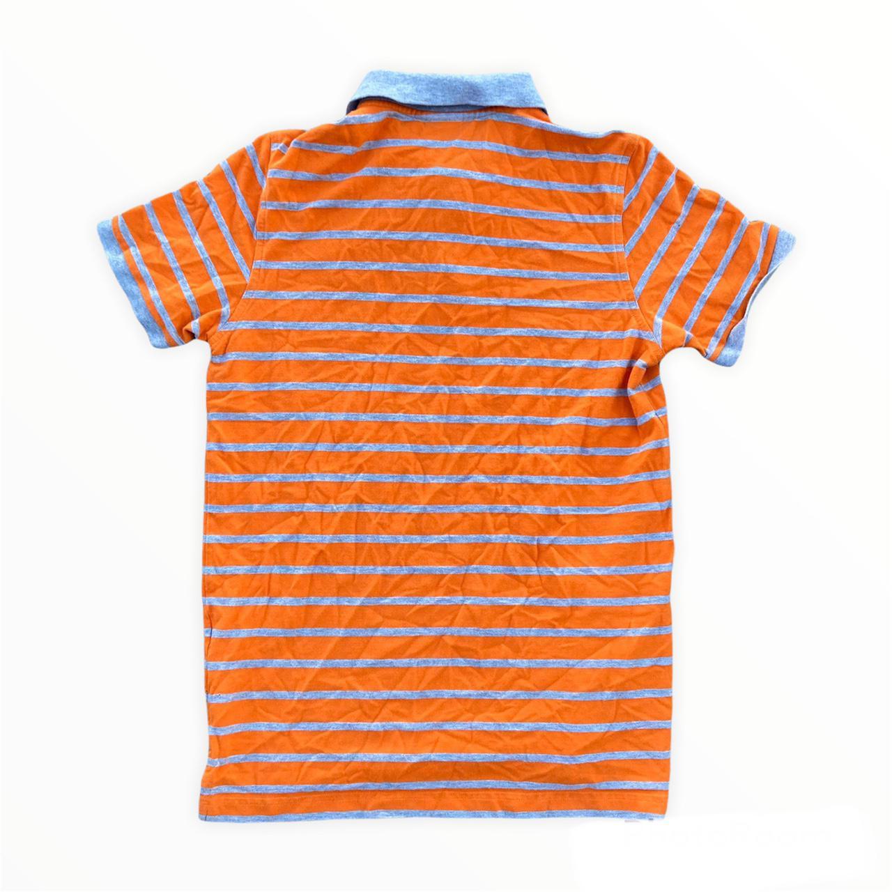 Psycho Bunny Men's Orange and Grey Polo-shirts (2)