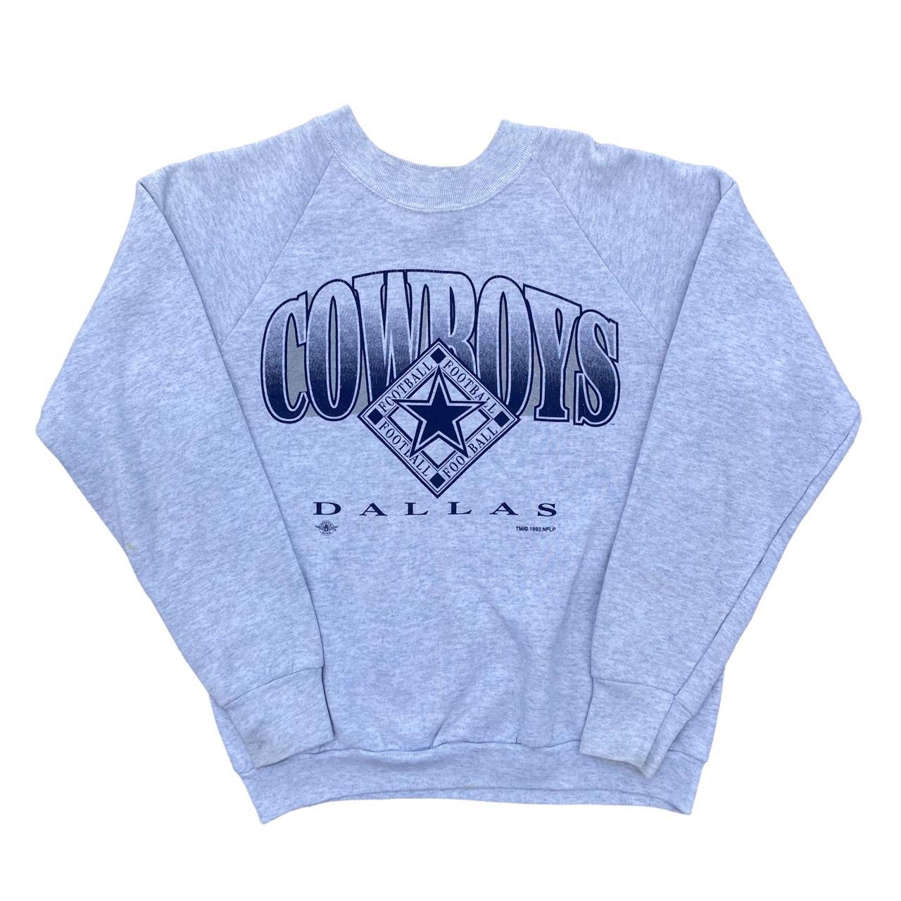 Vintage 1993 Dallas Cowboys sweatshirt Graphic is in - Depop