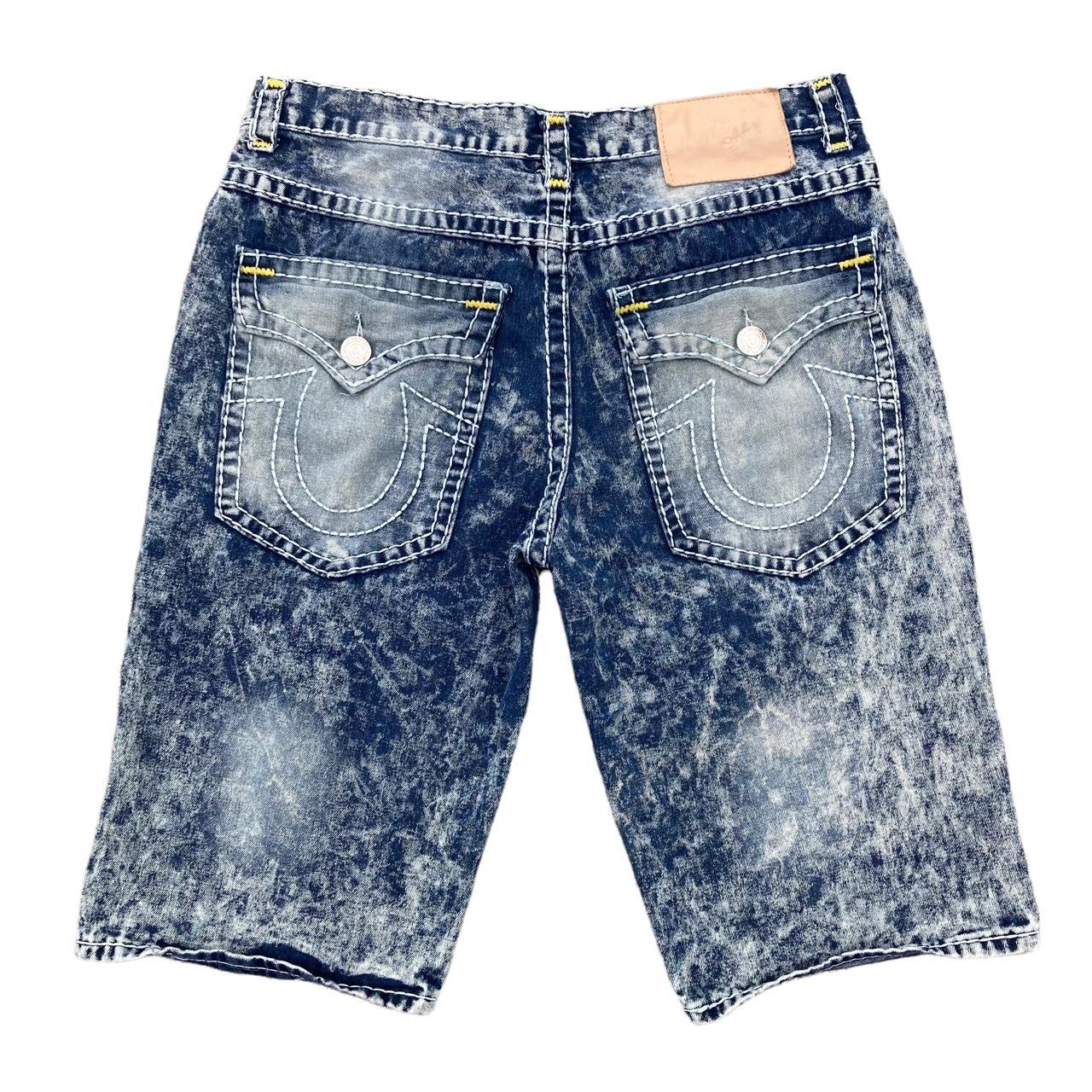 Blue true clearance religion shorts