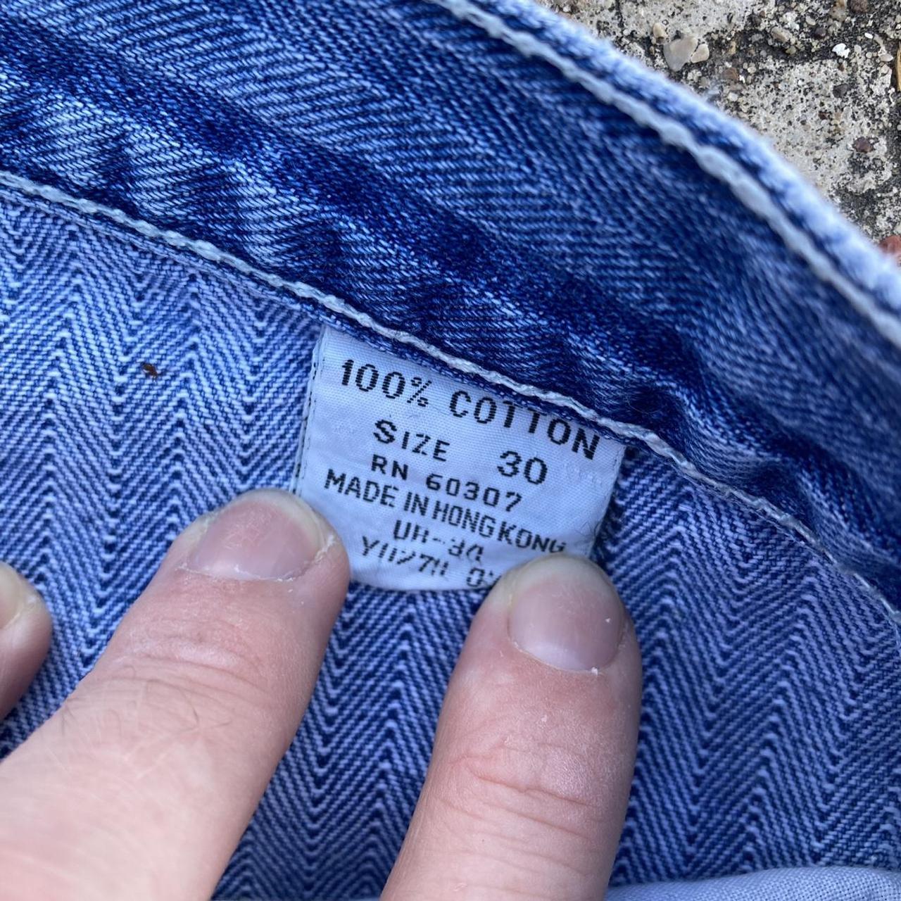 👖 VINTAGE UNION BAY LIGHT BLUE VERTICAL STRIPED... Depop