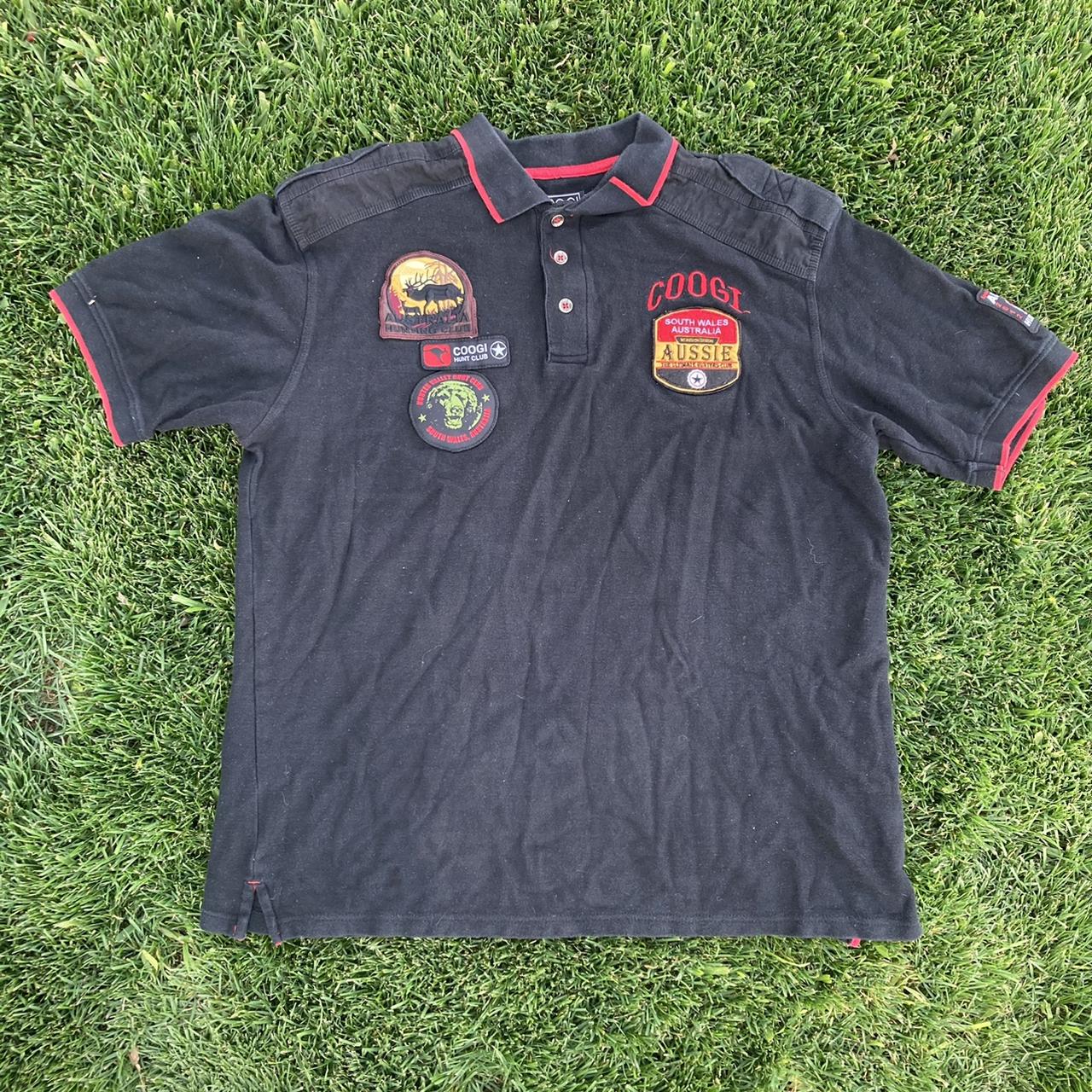 🇦🇺 COOGI BRAND AUSTRALIA HUNTING CLUB PATCH BLACK... Depop