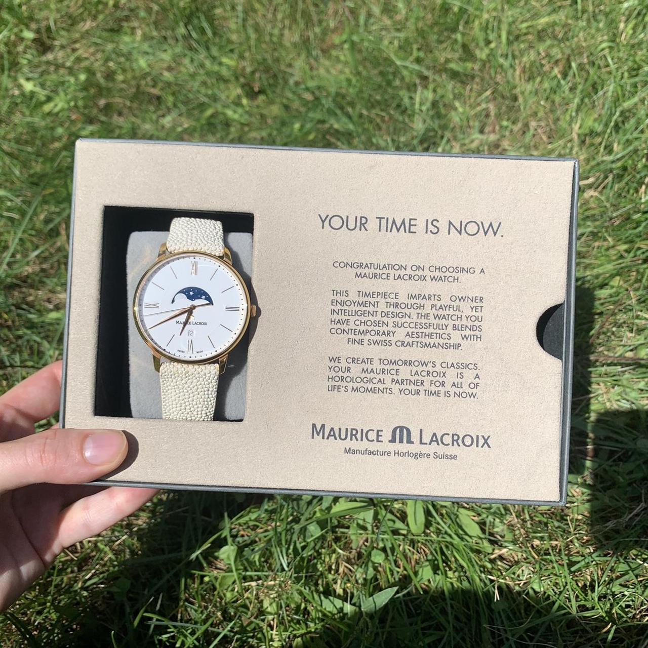 Maurice Lacroix moonphase watch ABOUT THE ITEM Depop