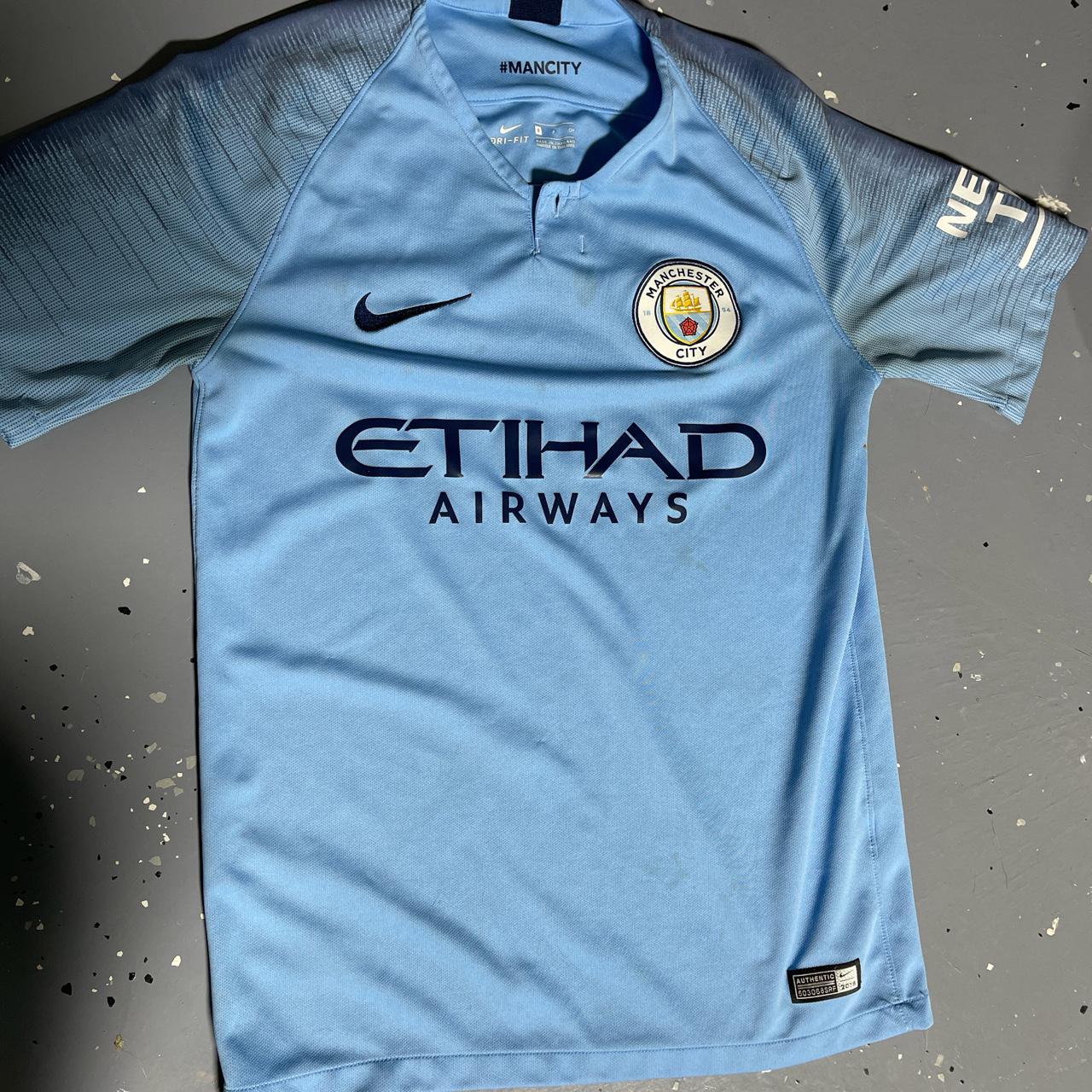 Man City Soccer Jersey #soccer #manchestercity - Depop