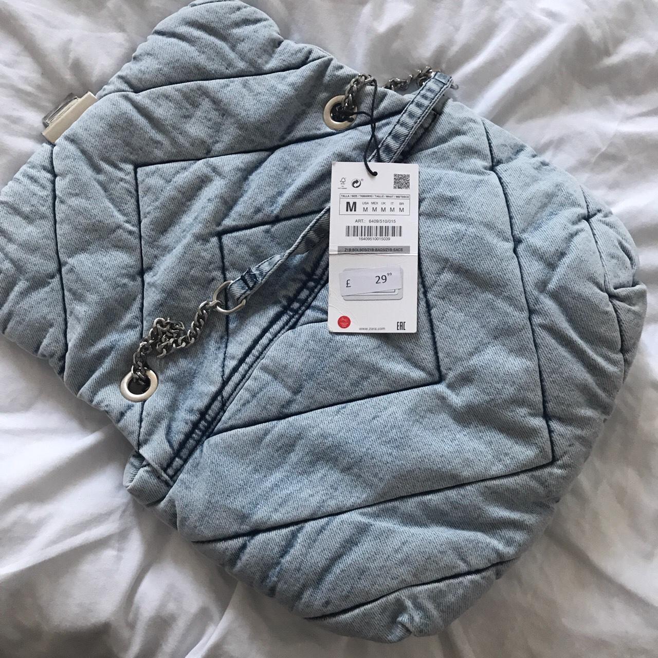Sac Zara Denim Zara Bag Sac Zara Matelassé Jean