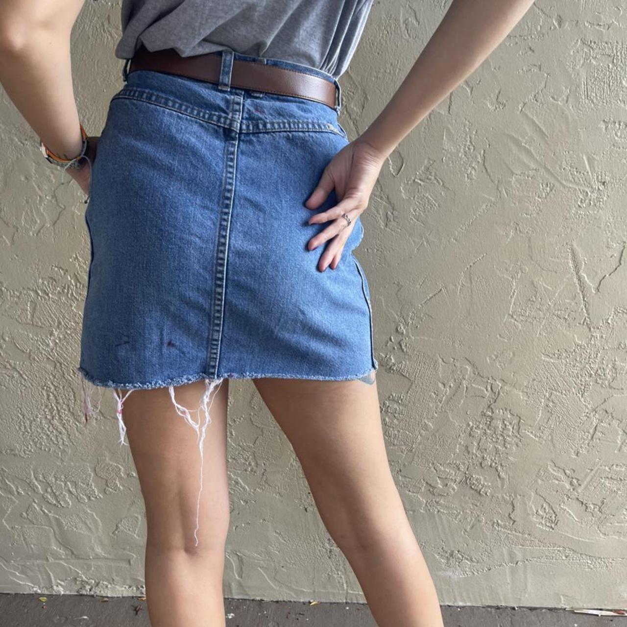 Urban Outfitters Women's Blue Skirt | Depop