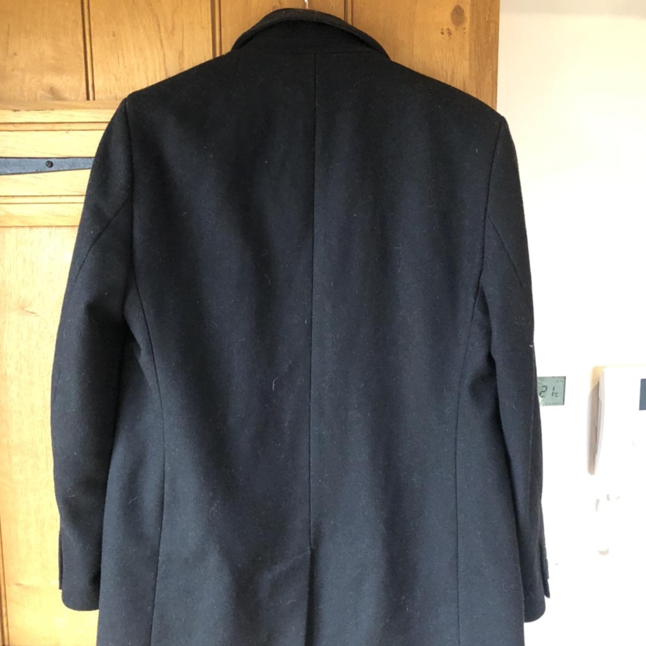 Next Men's Black Coat | Depop