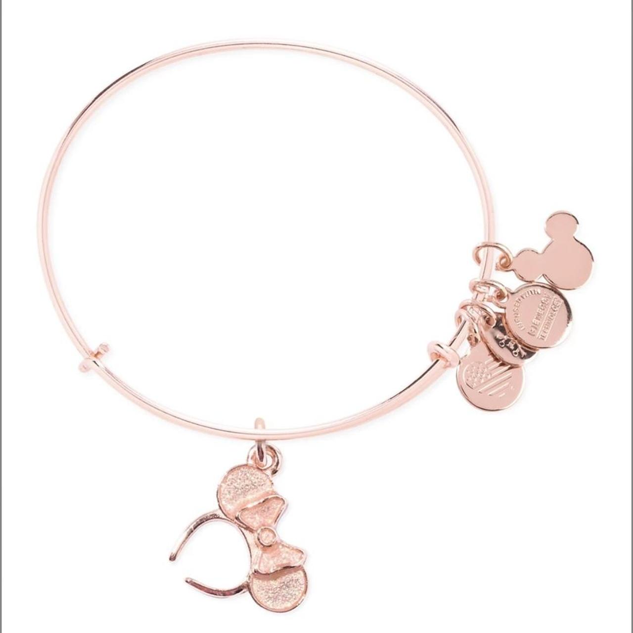 Minnie Mouse Ears Bangle by Alex and Ani – Rose... - Depop