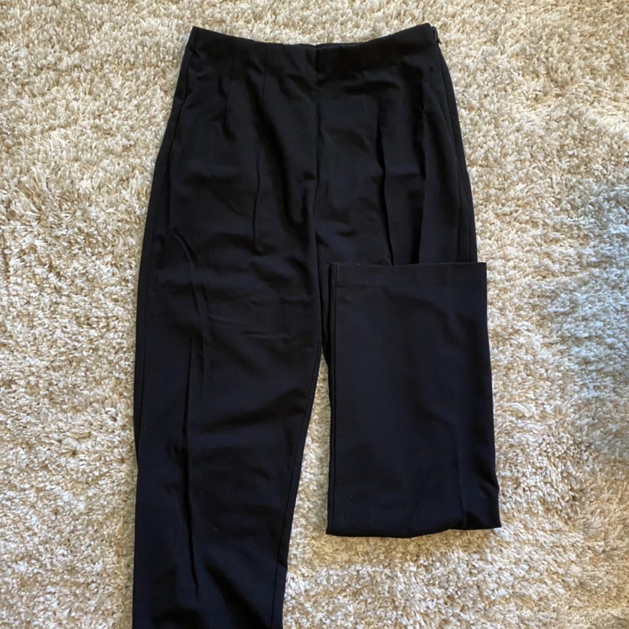 Black dress pants, size 4! Only worn a couple times,... - Depop