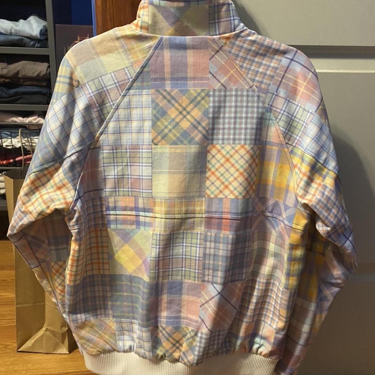 pastel plaid jacket