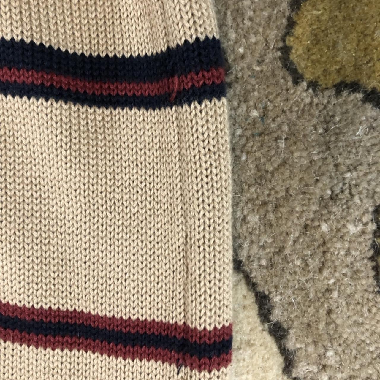 17London Men's Cream and Red Jumper (4)