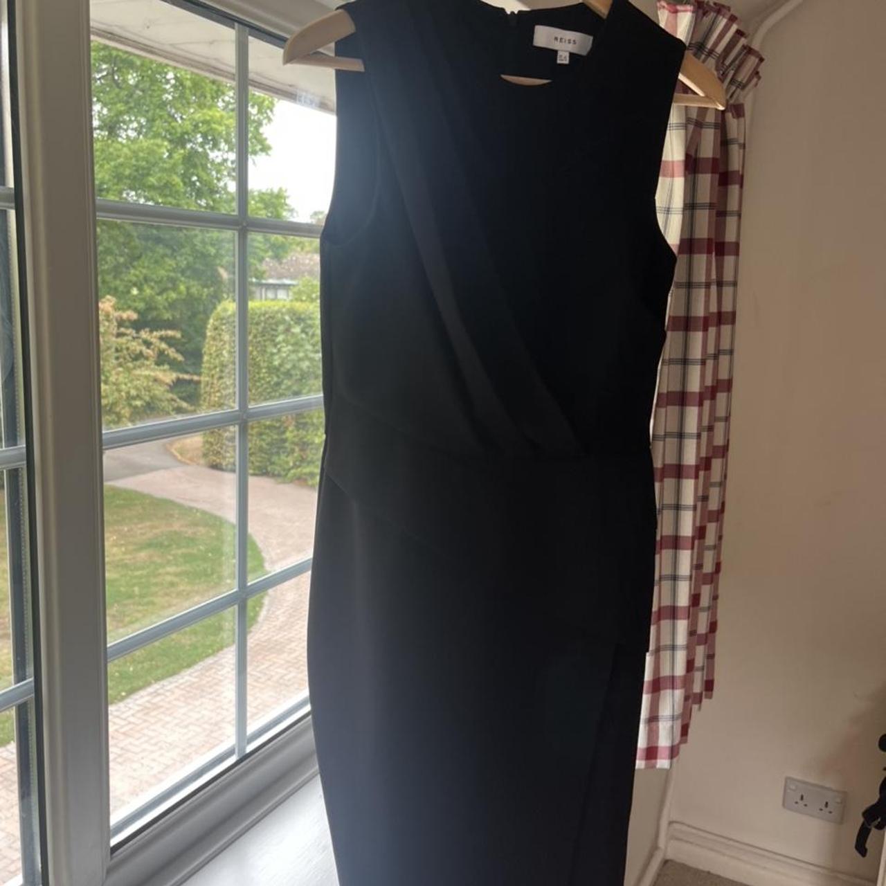 Reiss Women's Black Dress | Depop