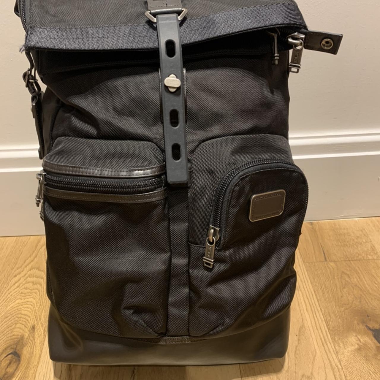 Tumi Alpha Bravo Lance Backpack - Black colour.... - Depop