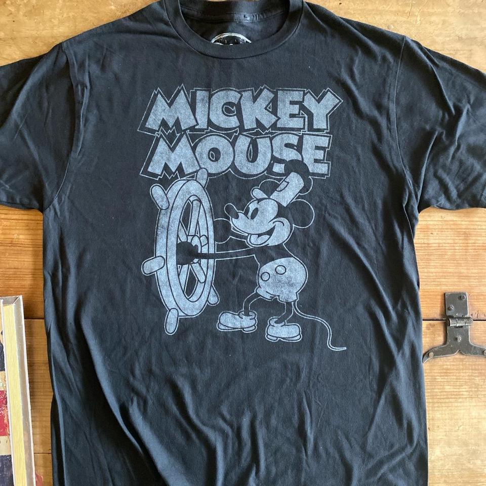 Classic Mickey, Steamboat Willie T-shirt sold by Punk Harli, SKU 17530052