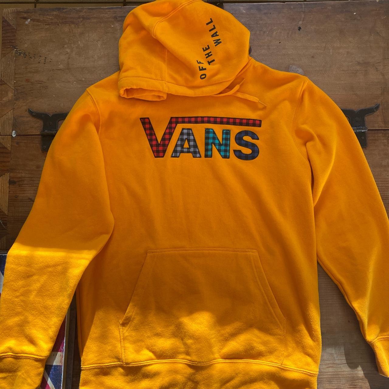 Vans sales hoodie orange