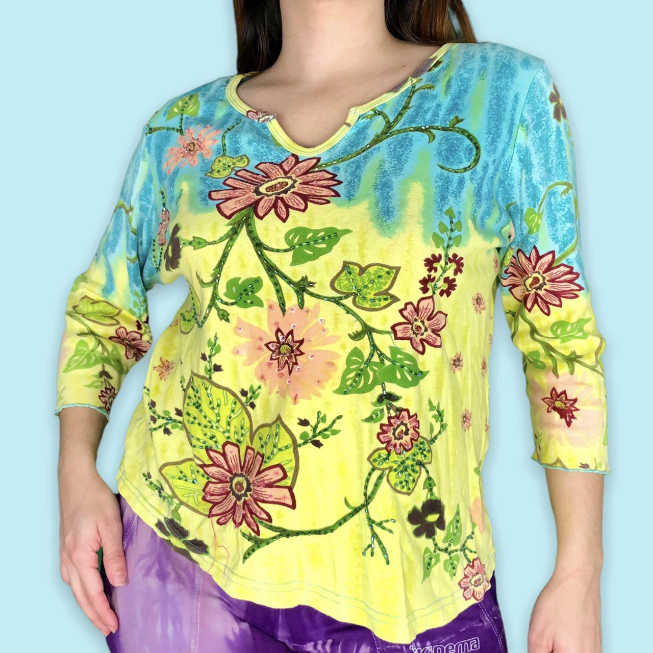 Product Image 1 - this shirt!!!😍 vintage 90s vibrant