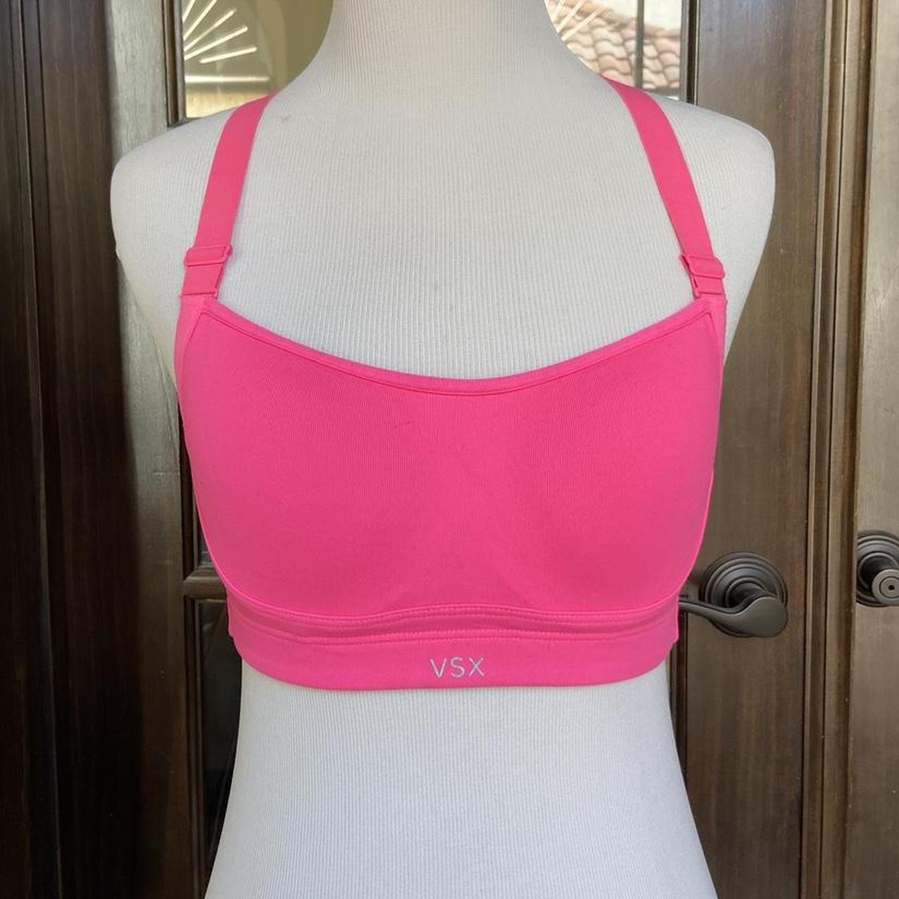 VICTORIAS SECRET SPORT bra Size 32B Hot pink (SO - Depop