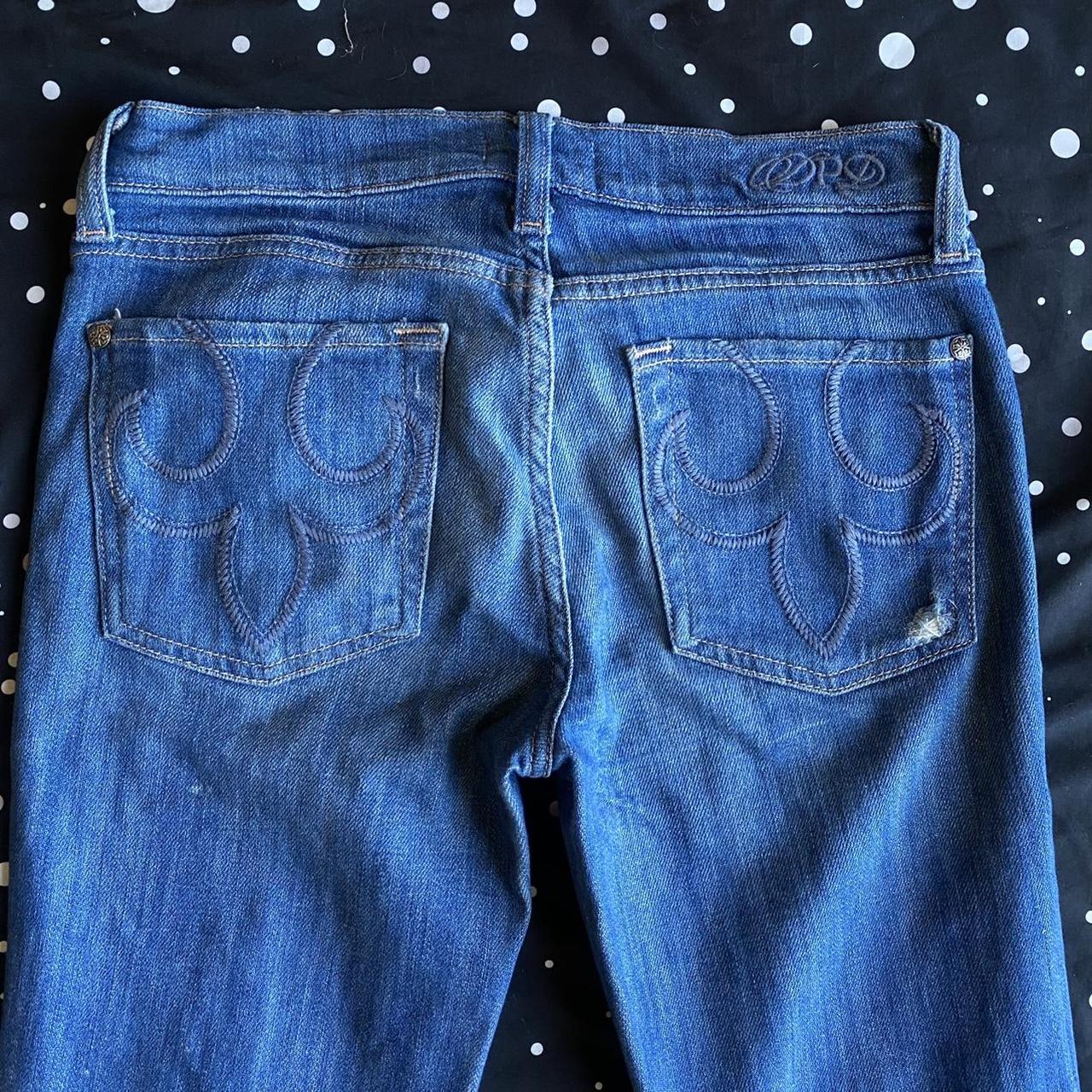 bootcut-dark-wash-jeans-the-cutest-2000s-lowrise-depop