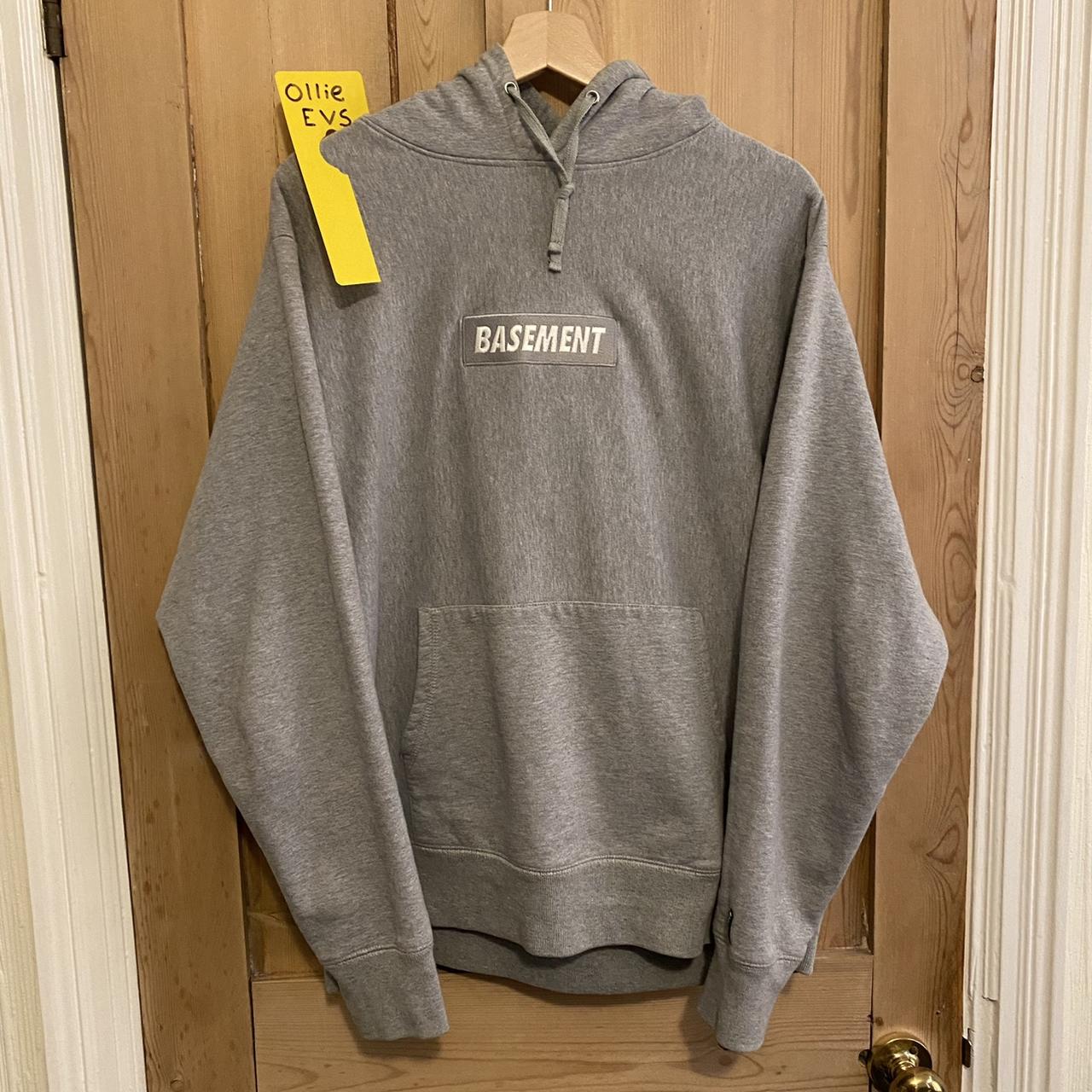 Basement Box Logo Hoodie, CONDITION:
