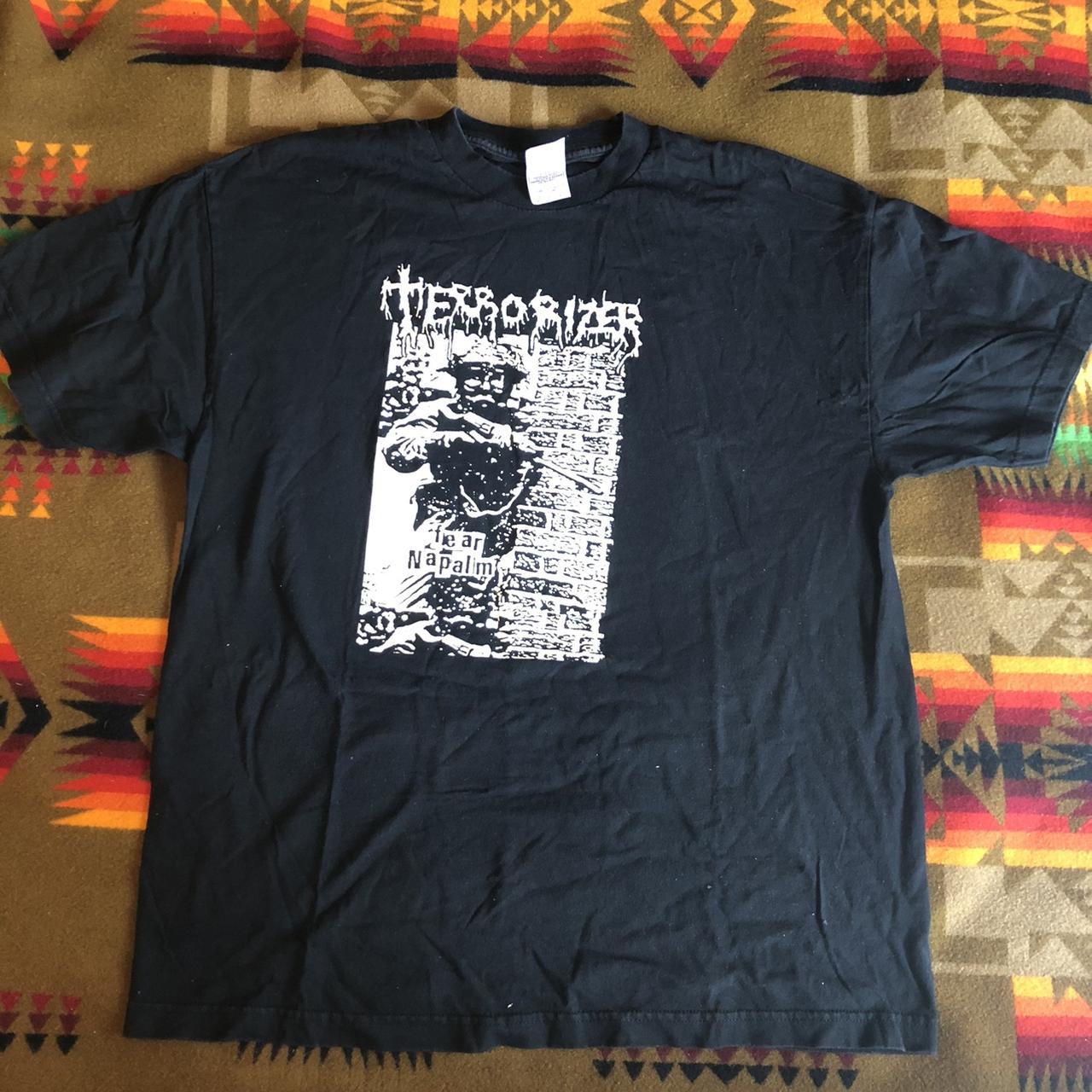 Terrorizer fear napalm T-shirt PLEASE NOTE: there... - Depop