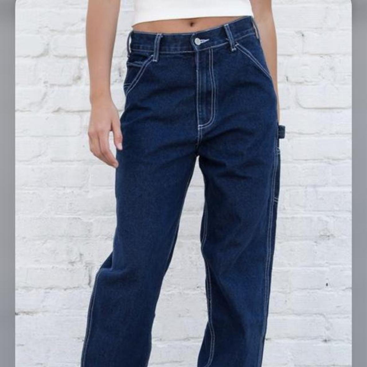 Brandy melville best sale dark wash jeans