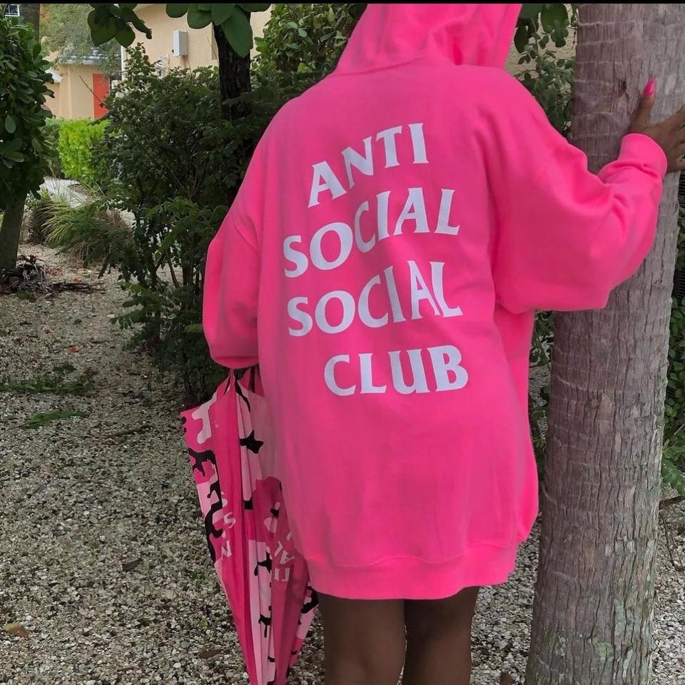 Anti social social club no hot sale drama hoodie